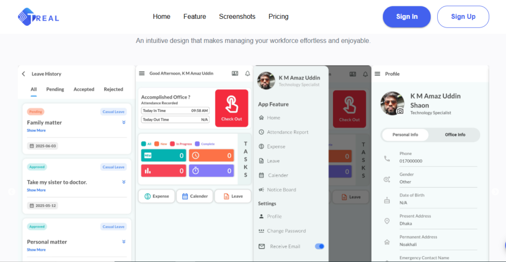 App preview