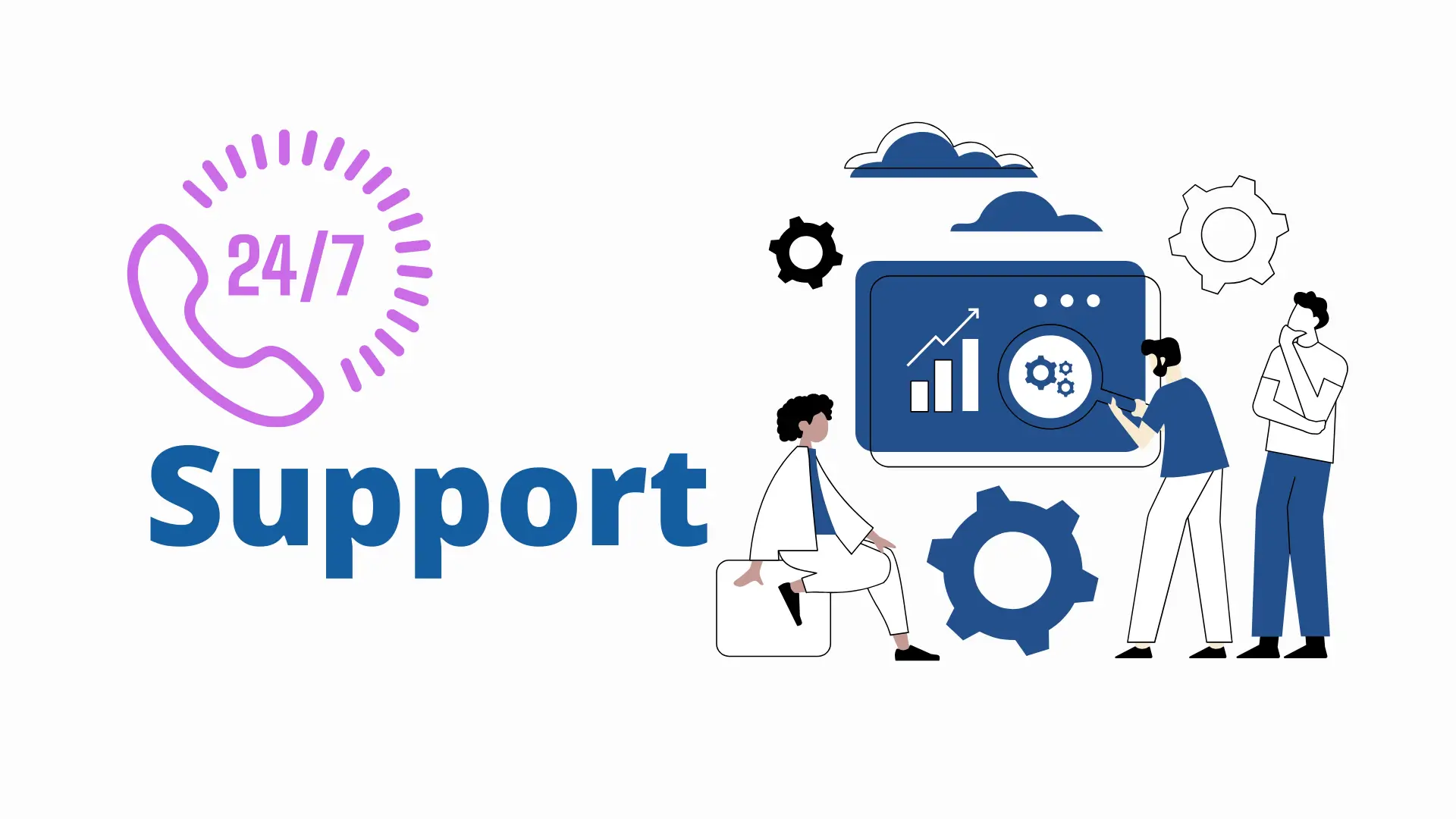 White and Blue Professional Modern Technology Pitch Deck Presentation (1)